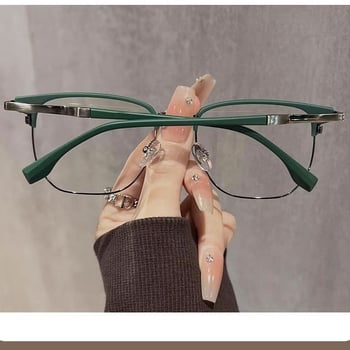 New Face olvasó szemüveg, PC lencsék, anti-kékfény, teljes keret, fém keret