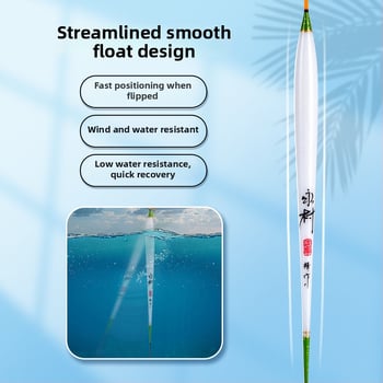 Nano anyagú horgász úszó készlet – magas érzékenység, feltűnő dizájn, teljes készlet