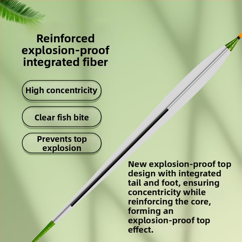 Nano anyagú horgász úszó készlet – magas érzékenység, feltűnő dizájn, teljes készlet