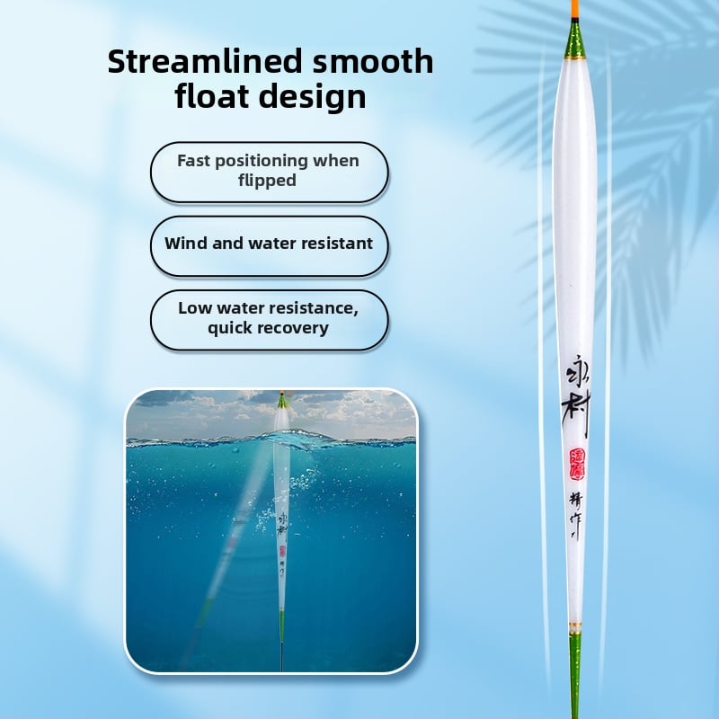 Nano anyagú horgász úszó készlet – magas érzékenység, feltűnő dizájn, teljes készlet