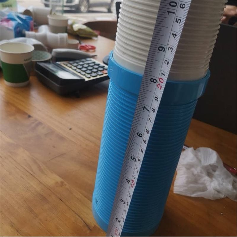 Sistem centralizat de canalizare cu colector PVC pentru canalizare pe același nivel și sifon comun