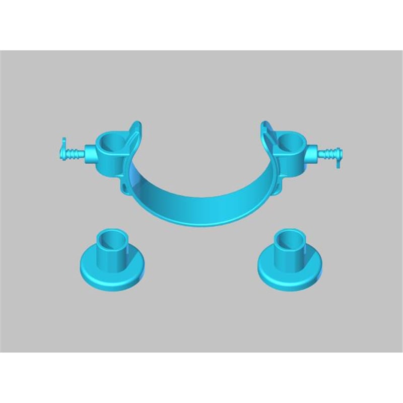 Sistem centralizat de canalizare cu colector PVC pentru canalizare pe același nivel și sifon comun