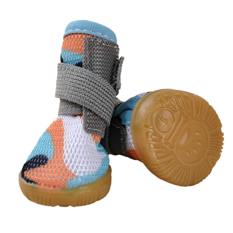 Kutyacipők, hálós anyag, csúszásmentes, melegen tartó, négy évszakos viselet