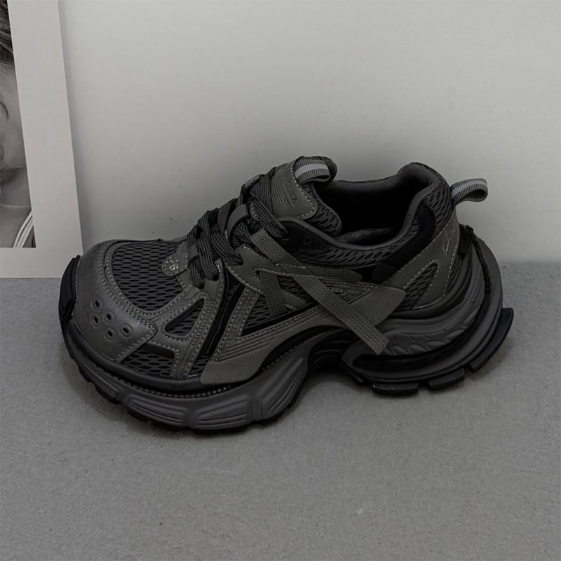 Agan Casual Παπούτσια με Επένδυση Φλίς, Χαμηλός Άνω, Παχιά Σόλα, Με Κορδόνια