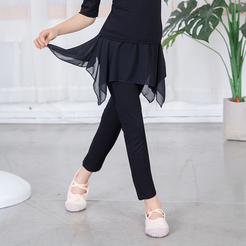 Pantaloni de dans pentru copii — material modal, căptușeală din bumbac, potriviți pentru hip-hop, balet, dans latino și alte stiluri