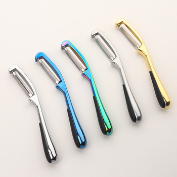 Ogulac za voće s dugačkom drškom – nehrđajući čelik, PP komponente, višefunkcionalni kuhinjski alat, moderan dizajn