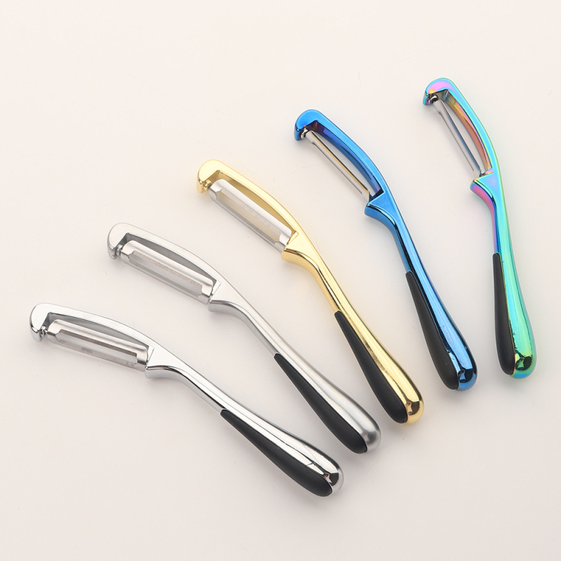 Ogulac za voće s dugačkom drškom – nehrđajući čelik, PP komponente, višefunkcionalni kuhinjski alat, moderan dizajn