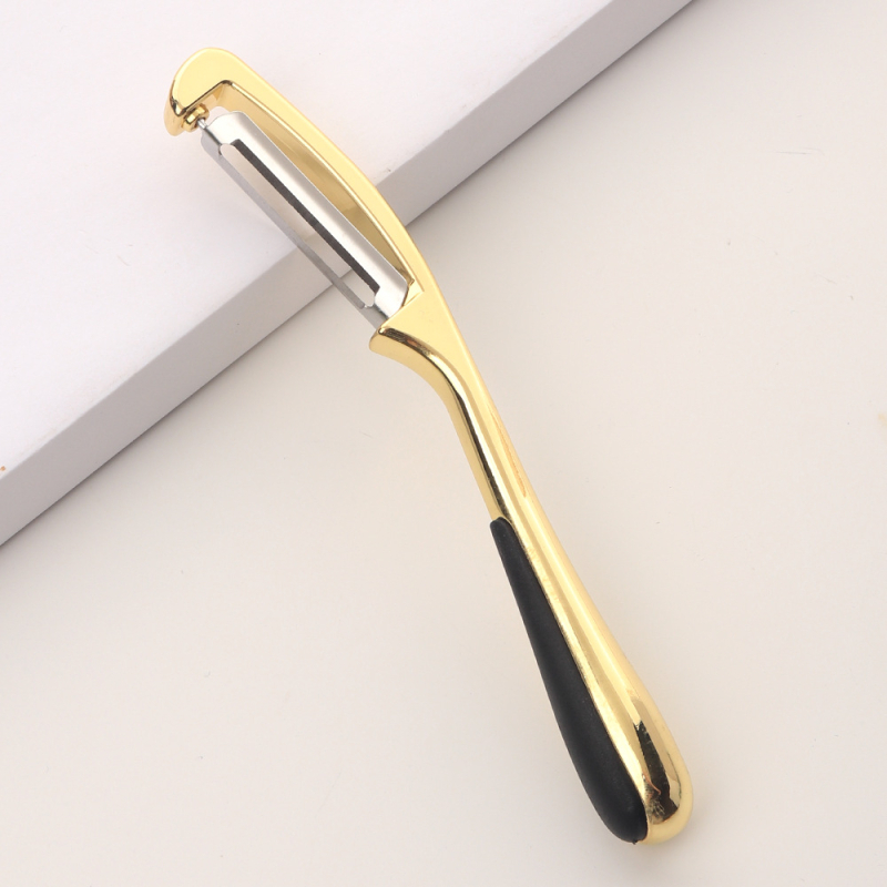 Ogulac za voće s dugačkom drškom – nehrđajući čelik, PP komponente, višefunkcionalni kuhinjski alat, moderan dizajn