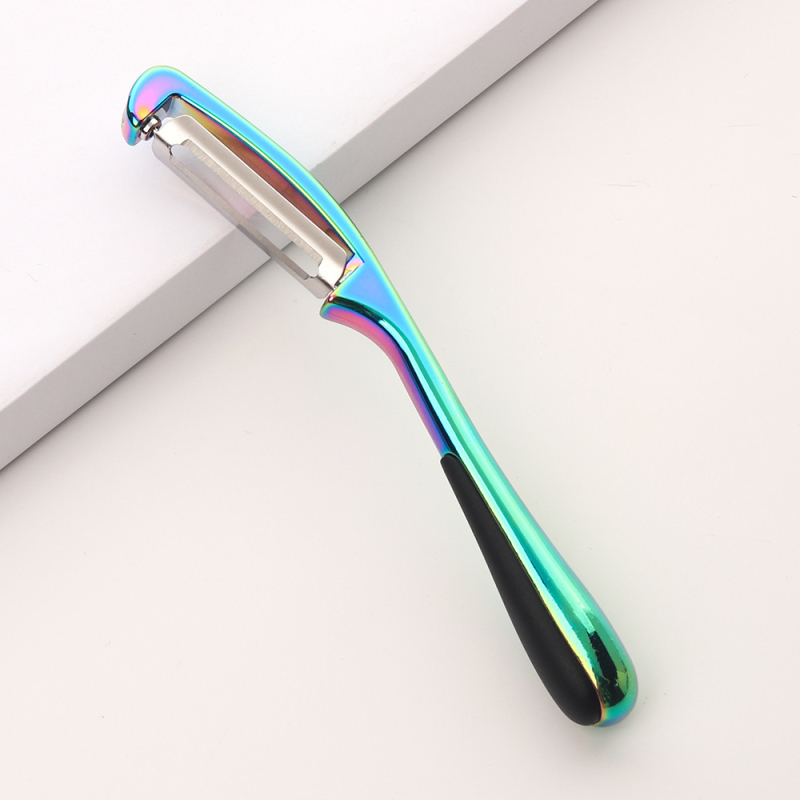 Ogulac za voće s dugačkom drškom – nehrđajući čelik, PP komponente, višefunkcionalni kuhinjski alat, moderan dizajn