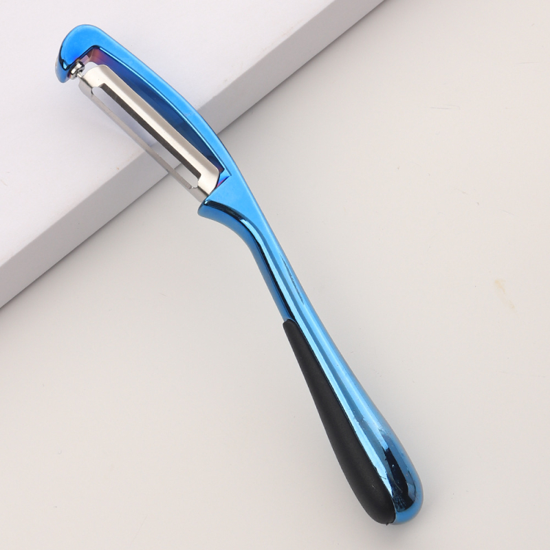 Ogulac za voće s dugačkom drškom – nehrđajući čelik, PP komponente, višefunkcionalni kuhinjski alat, moderan dizajn