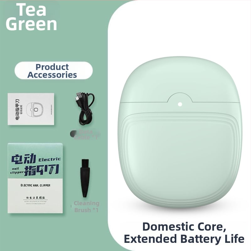 Електрически подстригвач за нокти Kaleson с автоматично подрязване и защита против щипане, ABS корпус, презареждаем, за обща употреба