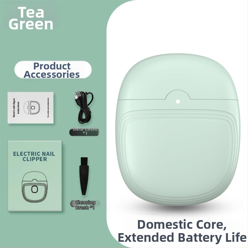 Електрически подстригвач за нокти Kaleson с автоматично подрязване и защита против щипане, ABS корпус, презареждаем, за обща употреба