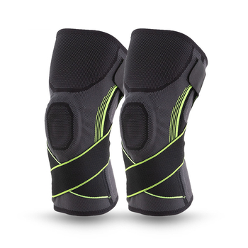 Nylonból készült térdvédők badmintonhoz, térdvédelem, ütéscsillapítás, súly 160 g