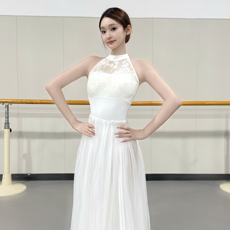 Egyszemélyes táncbodi, hátsó rész nyitott, Nylon 88% + Spandex 12%, márka JUDYDANCE, JD303