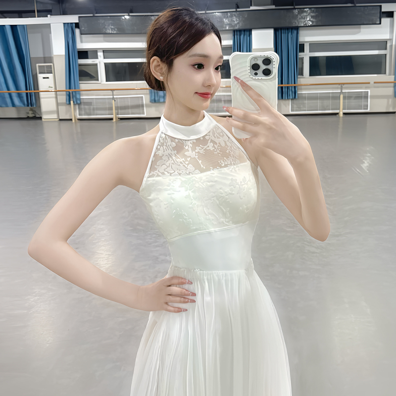 Egyszemélyes táncbodi, hátsó rész nyitott, Nylon 88% + Spandex 12%, márka JUDYDANCE, JD303