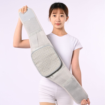 Melegítő mágneses derék támasztó öv felnőtteknek – sporthoz és ágyéki gerinc sérv esetén, poliszter