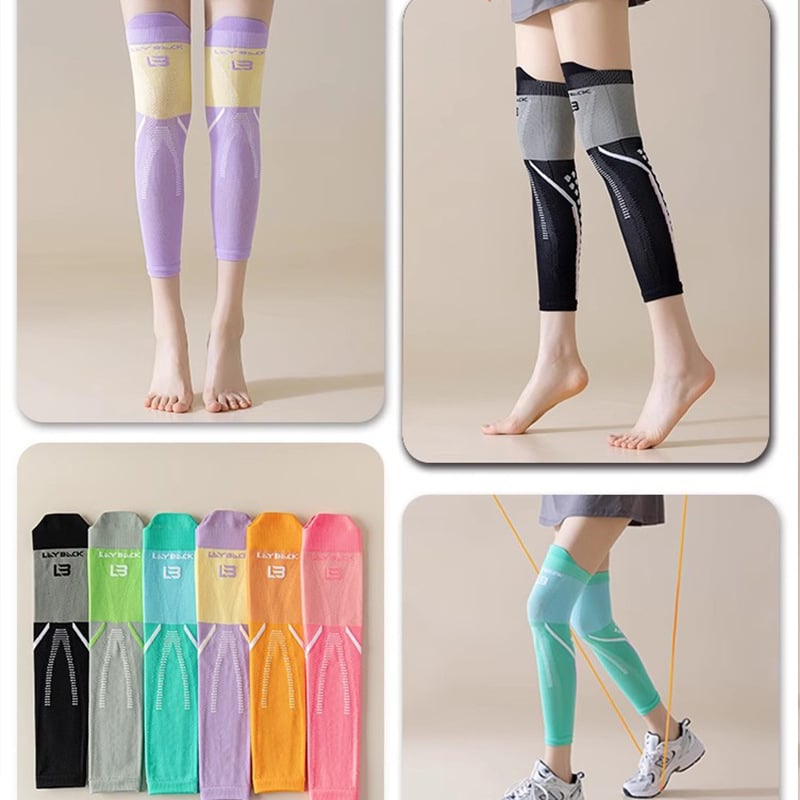 Γυναικείες επαγγελματικές κάλτσες συμπίεσης γόνατος για εξωτερικό fitness και τρέξιμο, απορρόφηση κραδασμών και ανθεκτική μυϊκή συμπίεση για γράμμωση ποδιών (Μοντέλο: Compression Knee Support H; Μάρκα: Yilang Knitwear; Ηλικία: Ενήλικες; Σεζόν: Φθινόπωρο 20