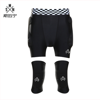 Set zaštitne opreme za skijanje i snowboard s štitnicima za koljena i kukove, unisex