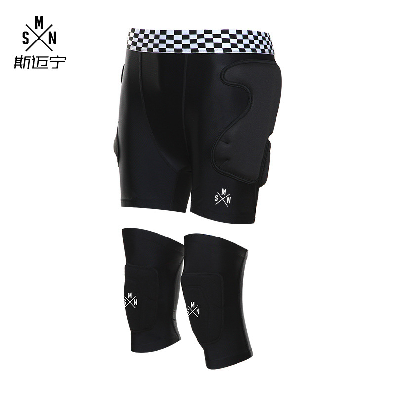 Sí térdvédő készlet - EVA hab, felnőtt, görkorcsolázáshoz és jég- és hó sportokhoz