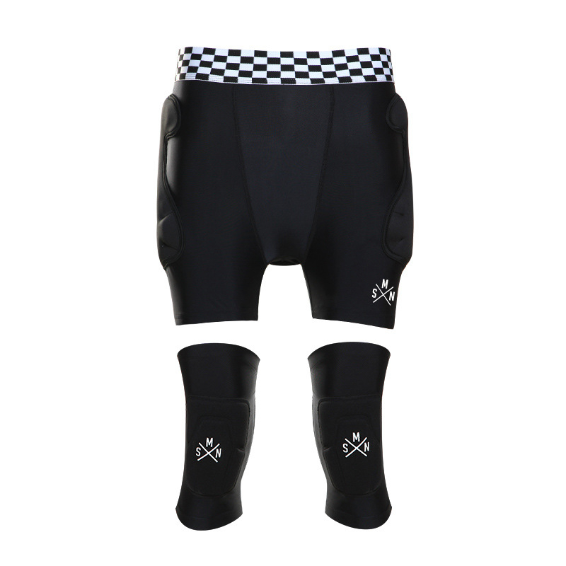 Sí térdvédő készlet - EVA hab, felnőtt, görkorcsolázáshoz és jég- és hó sportokhoz