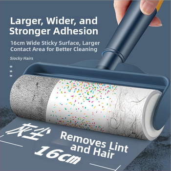 Ragasztós szőrgyűjtő tekercs téphető lapokkal