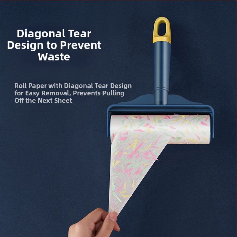 Ragasztós szőrgyűjtő tekercs téphető lapokkal