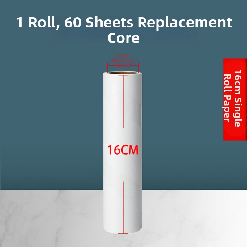 Ragasztós szőrgyűjtő tekercs téphető lapokkal