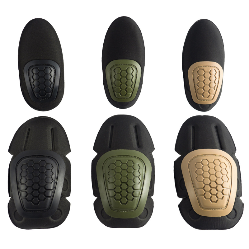 Lovagló térd- és könyökvédő készlet - poliészter rost, felnőtteknek, kőmászásra, 100 darab