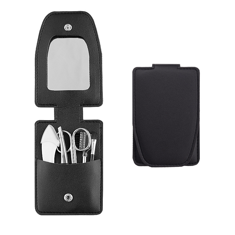 5 részes szemöldökápoló készlet – rozsdamentes acél eszközök, anti-scratch szemöldök borotva, szemöldök csipesz és olló kezdők számára