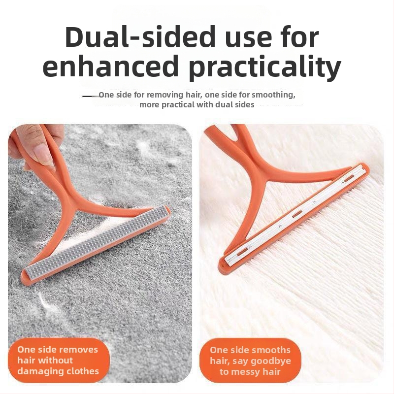 Háziállat-szőr eltávolító, szilikonból, négyszögletes formájú fésű