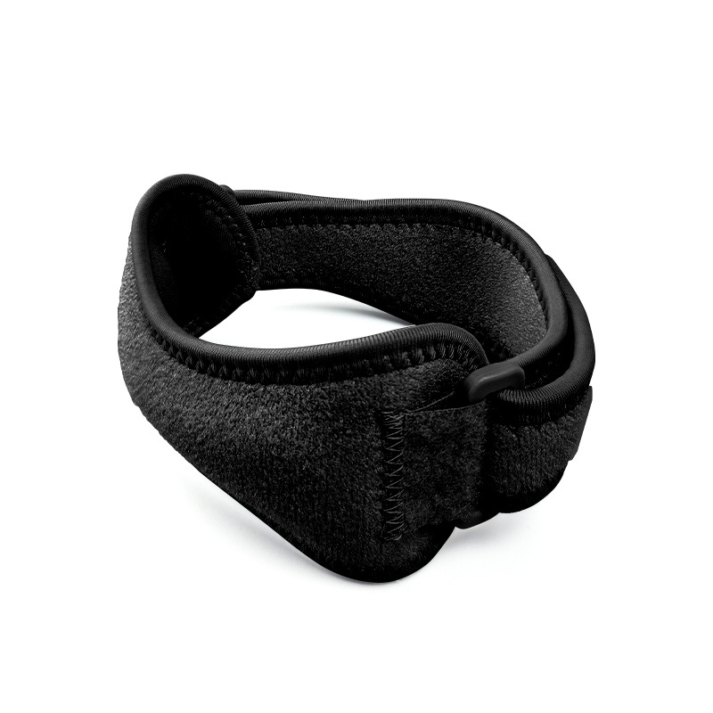 Sport térdvédő szalag: légáteresztő nylon-szilikon anyag, ütéscsillapító védelem, térdvédő, alkalmas kosárlabdára és más sportokra