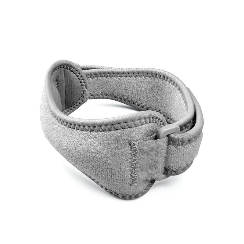 Sport térdvédő szalag: légáteresztő nylon-szilikon anyag, ütéscsillapító védelem, térdvédő, alkalmas kosárlabdára és más sportokra