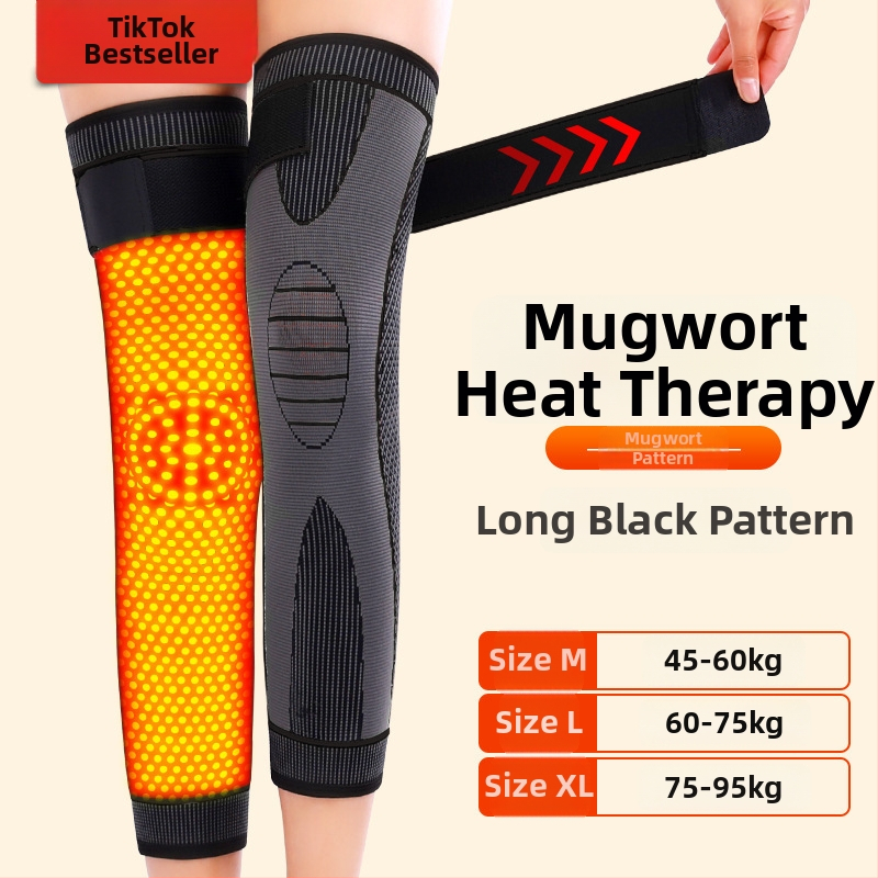 Melegítő térdvédők univerzális használatra, nylon és poliészter anyagok, 16+ órás melegítési idő, térdvédelme