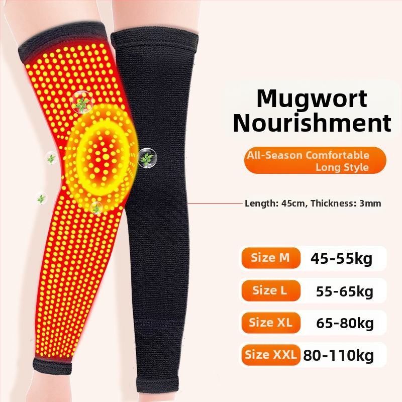 Melegítő térdvédők univerzális használatra, nylon és poliészter anyagok, 16+ órás melegítési idő, térdvédelme