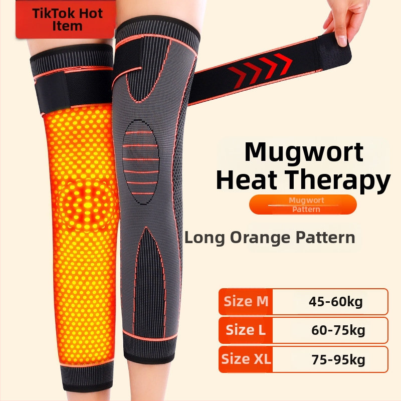 Melegítő térdvédők univerzális használatra, nylon és poliészter anyagok, 16+ órás melegítési idő, térdvédelme