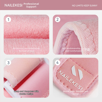 Sportos csuklópánt – csuklóvédő és támogatás felnőtteknek, teniszhez és futáshoz, poliészter – Nelix