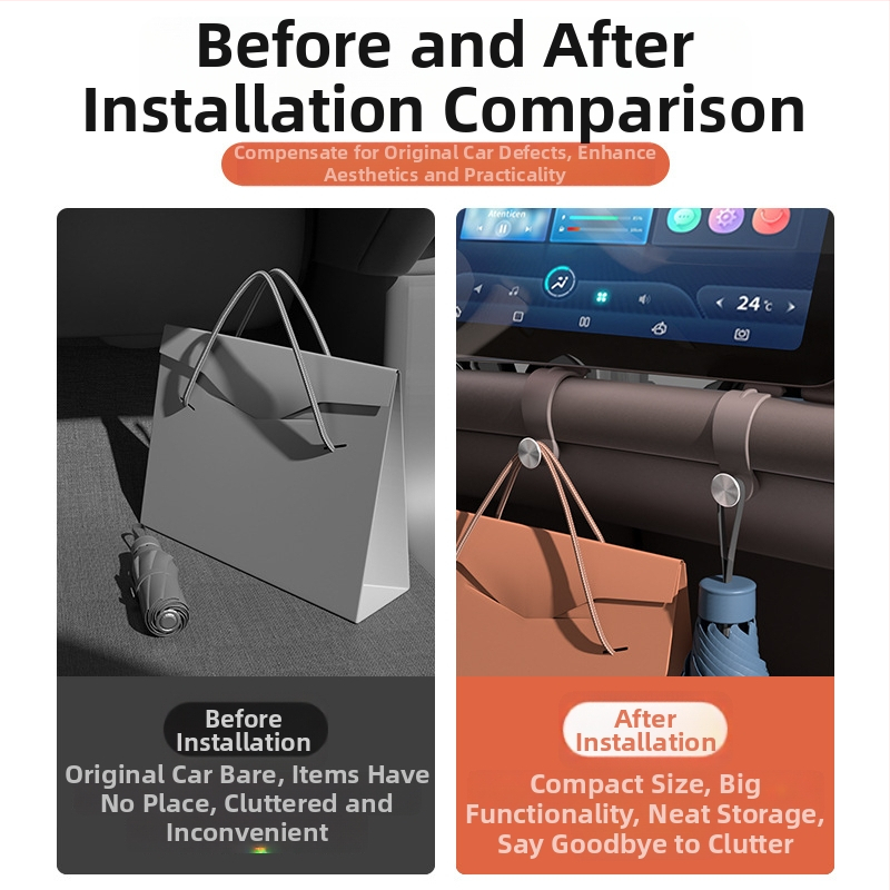 Cârlig auto pentru Wenjie M7/M8/M9; spațiu de depozitare în compartimentul pentru mănuși; accesorii de interior pentru automobil