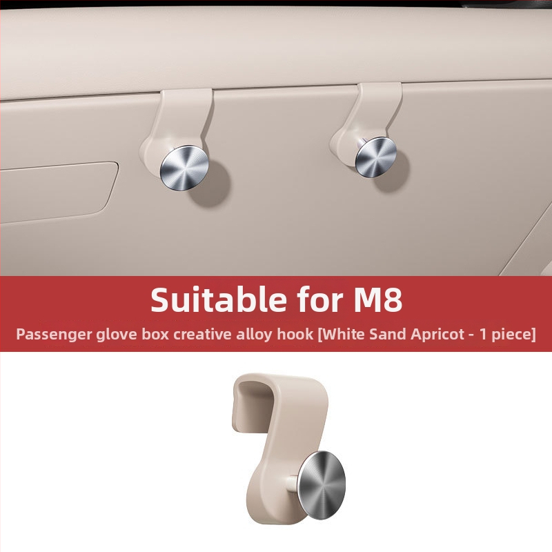 Cârlig auto pentru Wenjie M7/M8/M9; spațiu de depozitare în compartimentul pentru mănuși; accesorii de interior pentru automobil