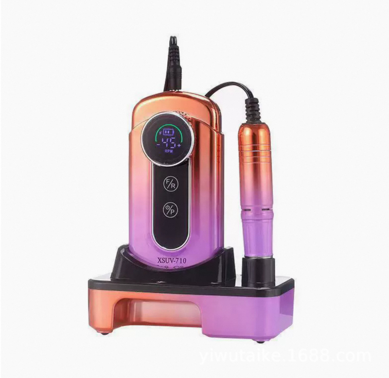 Újratölthető körömcsiszoló XSUV-710, tartozékkal a tároláshoz