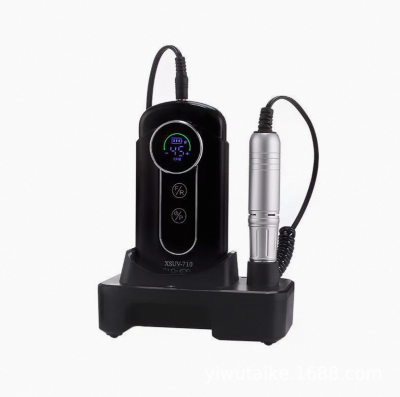 Újratölthető körömcsiszoló XSUV-710, tartozékkal a tároláshoz