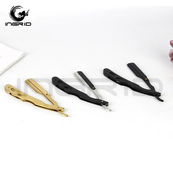 Ingrid rozsdamentes acél szerszám tartó hajápolási eszközökhöz, hordozható borbélyüzlet szervező, nettó tömeg 55 g, Guangzhou eredet, 48 darabos csomag