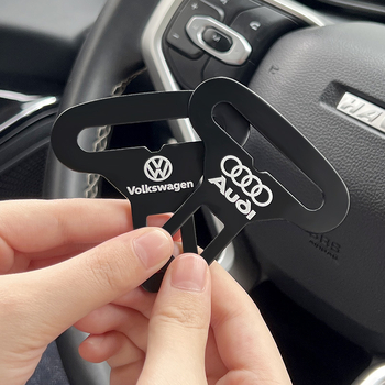 Autóbiztonsági csat – univerzális belső kiegészítő, cink ötvözet, logónyomás lehetséges