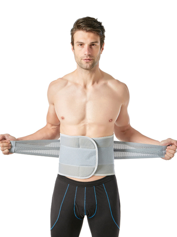 Sport deréköv edzéshez, poliészter rostból, felnőtt, kosárlabda, derékvédő