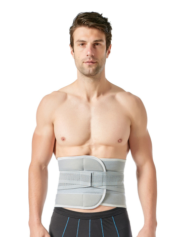 Sport deréköv edzéshez, poliészter rostból, felnőtt, kosárlabda, derékvédő