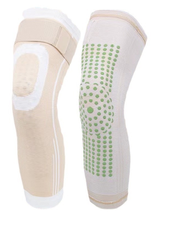 Latex anyagú térdvédő pánt, lélegző, csúszásmentes térdvédelem futáshoz, kerékpározáshoz és hegymászáshoz – 190 g