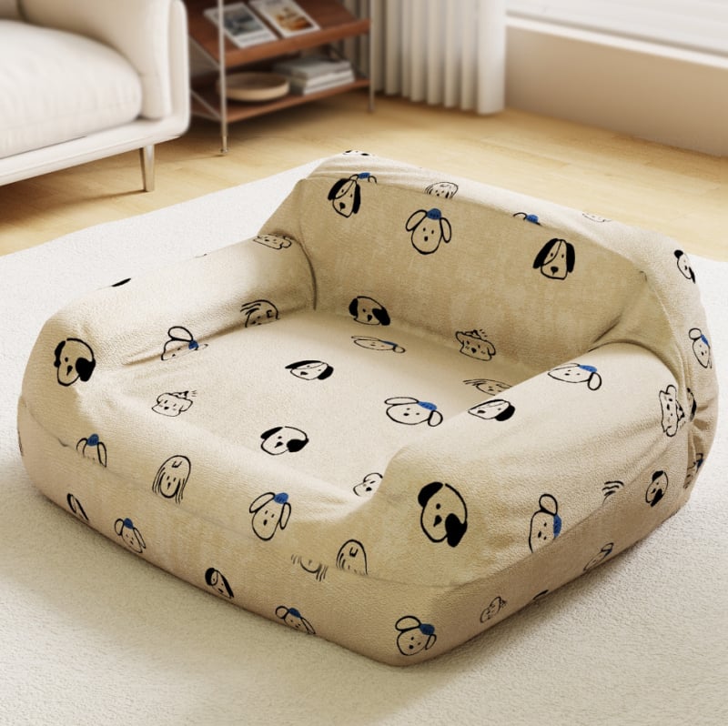 Κάλυμμα αντικατάστασης κλουβιού σκύλου, για όλες τις εποχές, αποσπώμενο και πλενόμενο, ύφασμα, προστατευτικό κάλυμμα κρεβατιού/καναπέ σκύλου