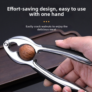 Anrun Viacúčelový louskáč zo zinku – odstraňovač šupiek na orechy, borovicové oriešky a pekany
