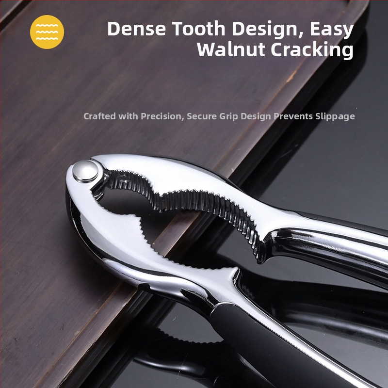 Anrun Viacúčelový louskáč zo zinku – odstraňovač šupiek na orechy, borovicové oriešky a pekany