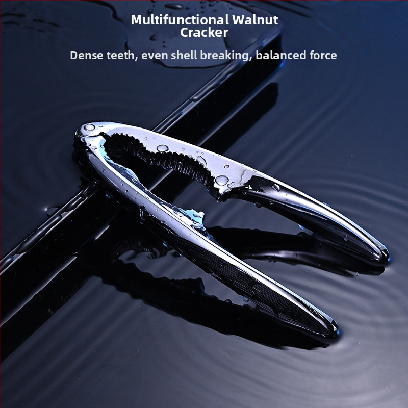 Anrun Viacúčelový louskáč zo zinku – odstraňovač šupiek na orechy, borovicové oriešky a pekany