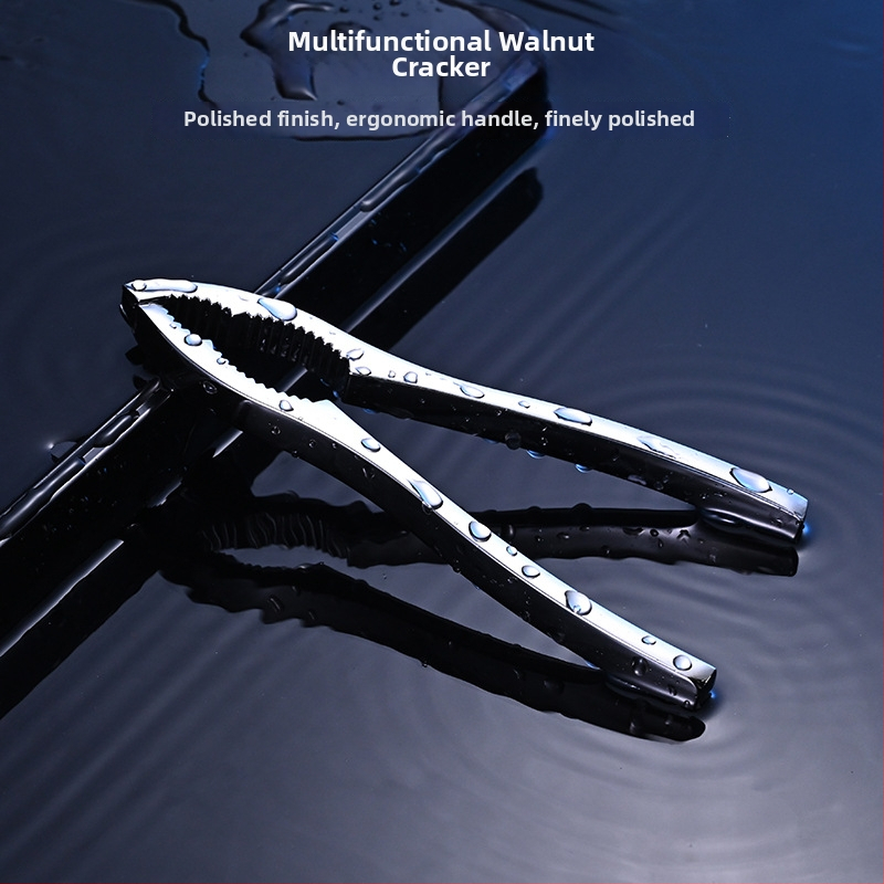 Anrun Viacúčelový louskáč zo zinku – odstraňovač šupiek na orechy, borovicové oriešky a pekany